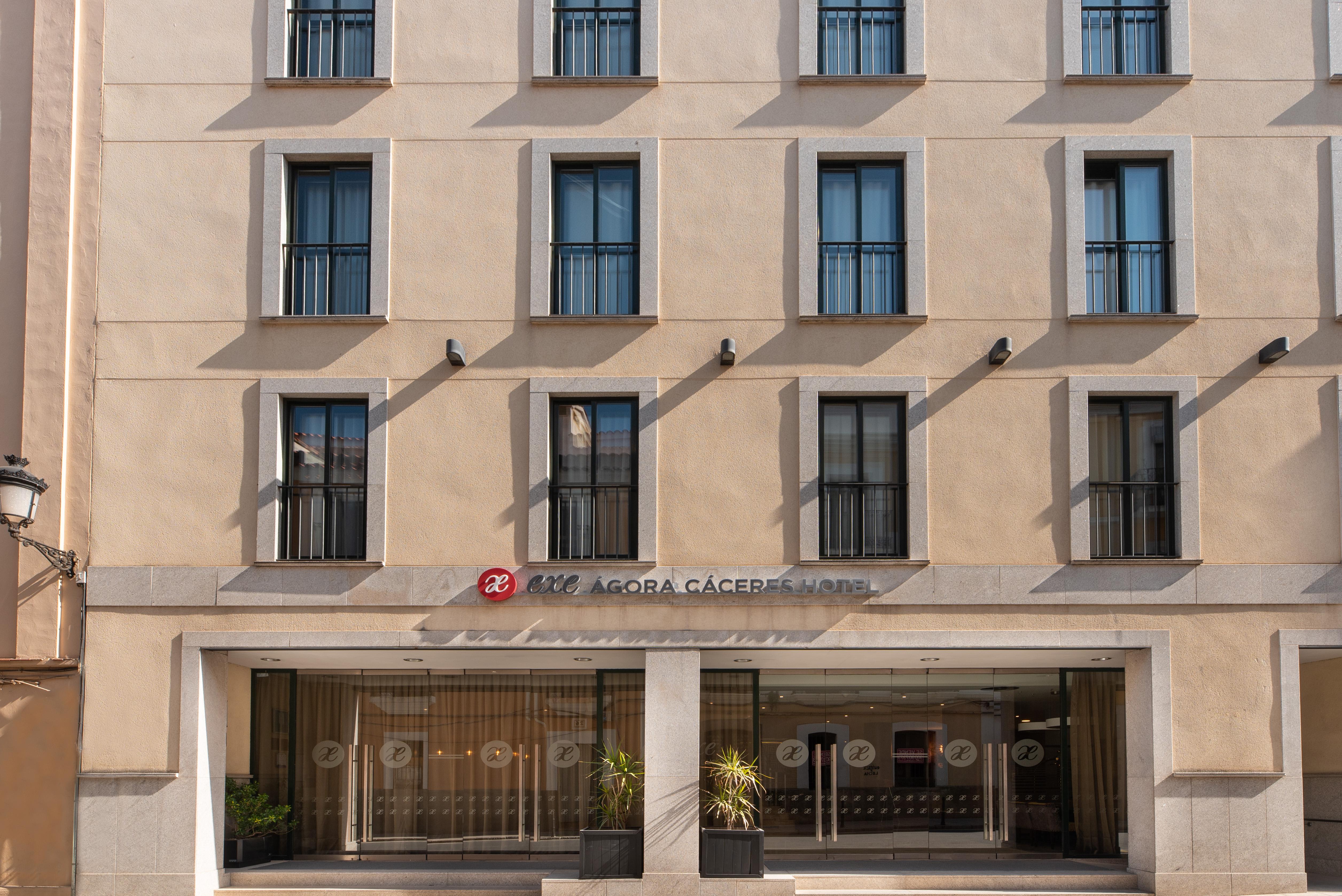 Exe Agora Caceres Hotel Eksteriør billede