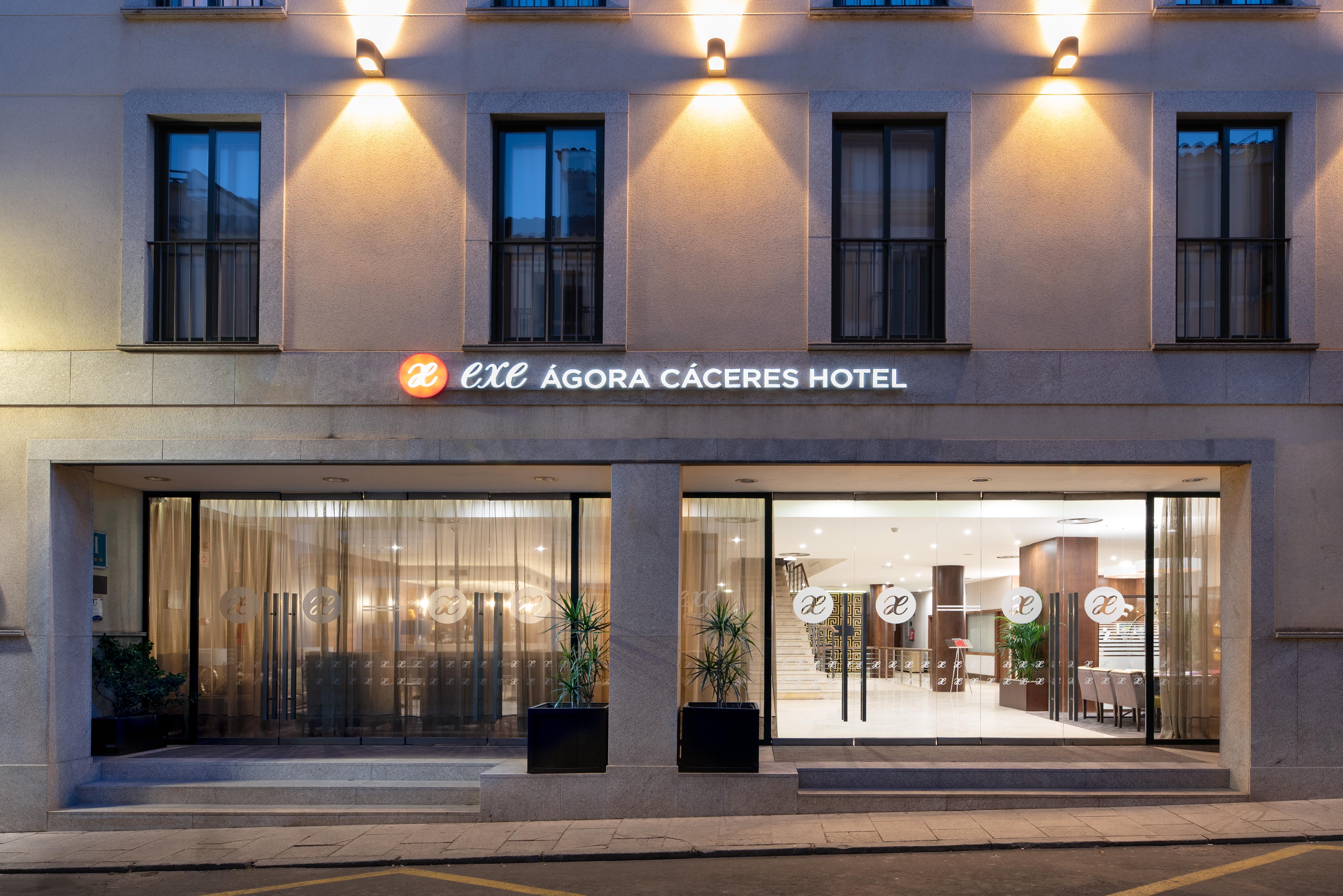 Exe Agora Caceres Hotel Eksteriør billede